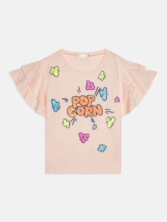 Foto van product T-shirt print Billieblush roze