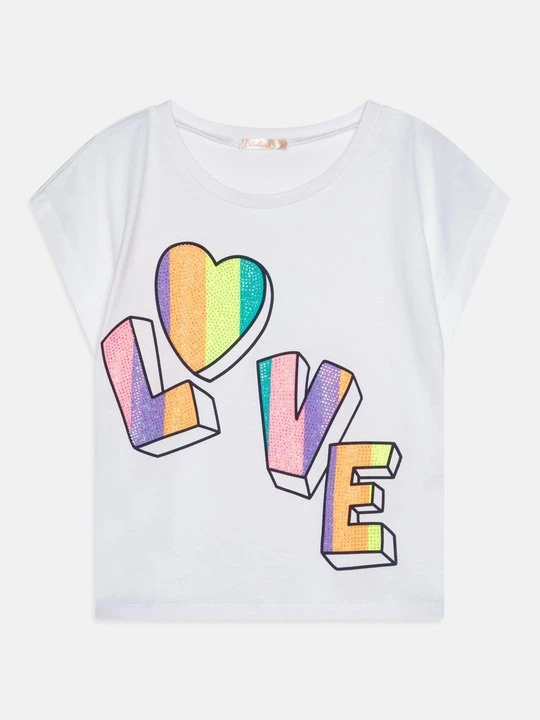 Foto van product T-shirt print Billieblush wit