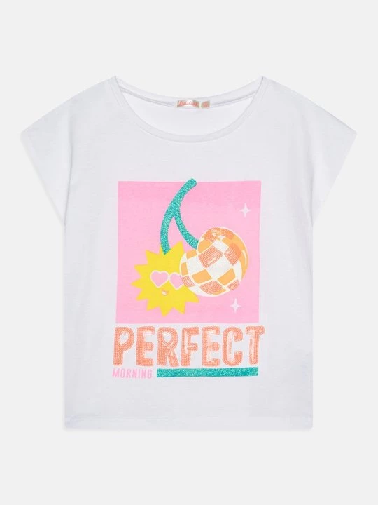 Foto van product T-shirt print Billieblush wit