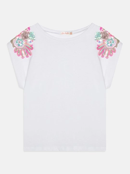 Foto van product T-shirt print Billieblush wit