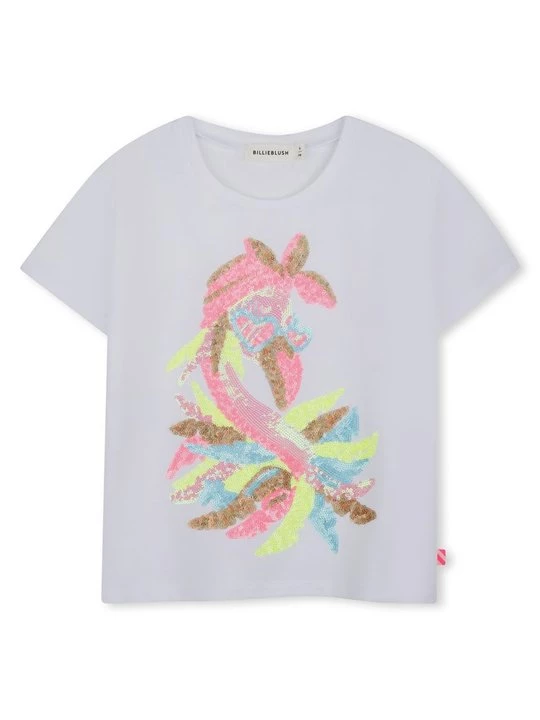 Foto van product T-shirt print Billieblush wit