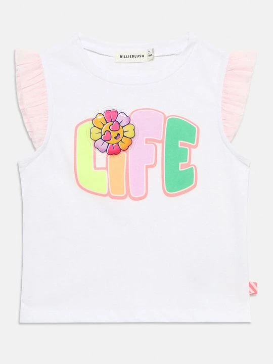 Foto van product T-shirt print Billieblush wit