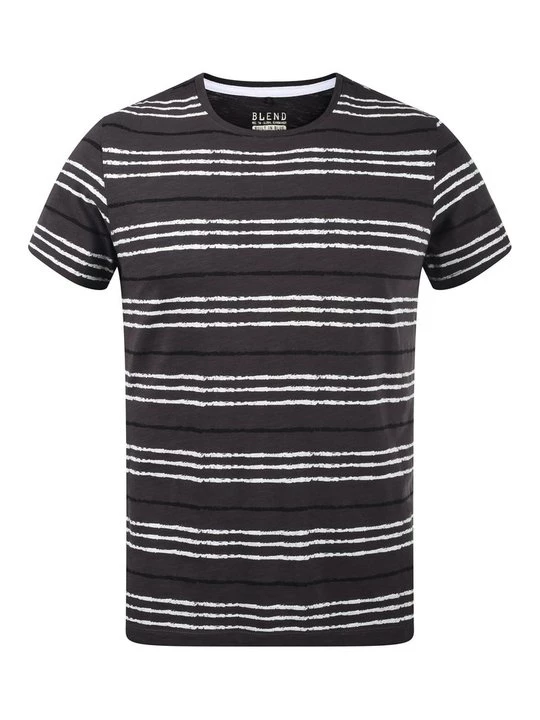 Foto van product T-shirt print Blend donkergrijs