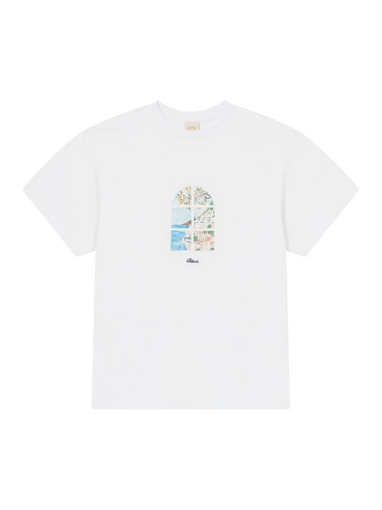 Foto van product T-shirt print BLKVIS wit