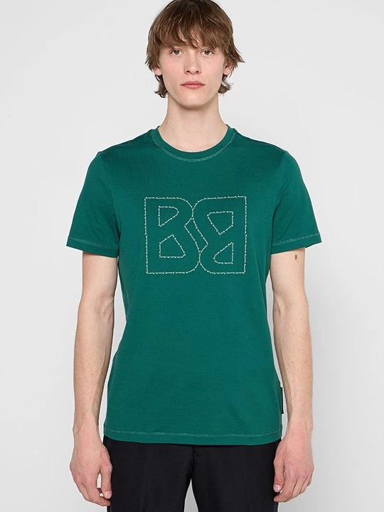 Foto van product T-shirt print Bogner groen