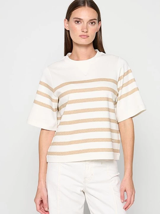 Foto van product T-shirt print Bogner wit