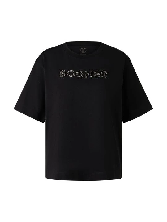 Foto van product T-shirt print Bogner zwart