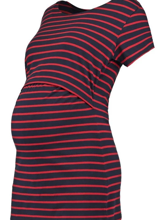 Foto van product T-shirt print Boob donkerblauw