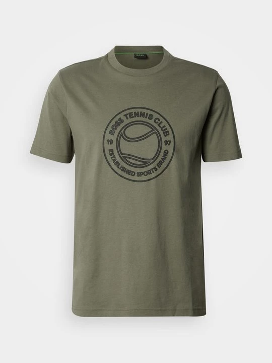Foto van product T-shirt print Boss beżowy