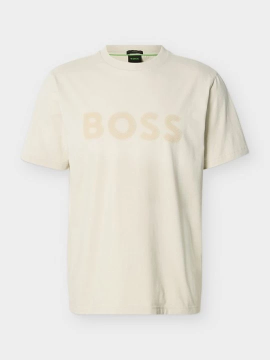 Foto van product T-shirt print Boss beżowy