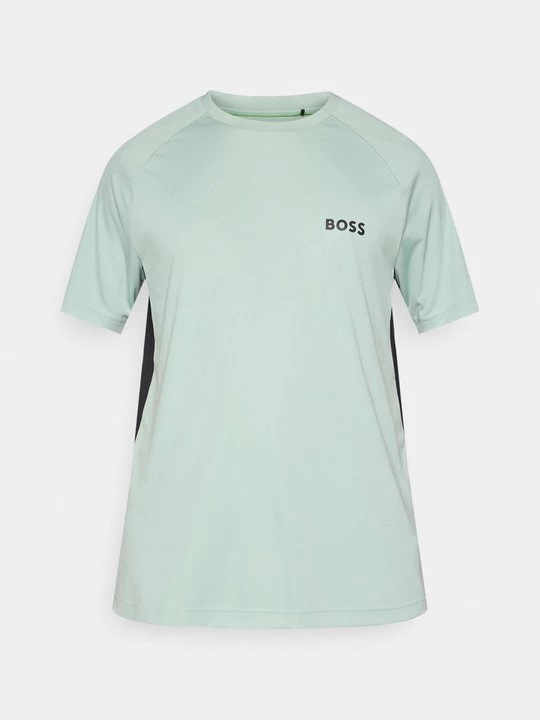 Foto van product T-shirt print Boss groen