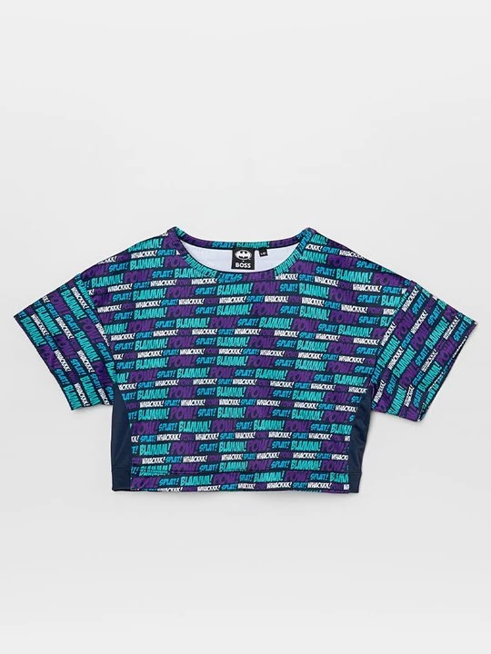 Foto van product T-shirt print Boss groen
