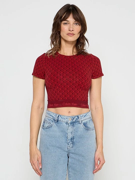 Foto van product T-shirt print Calvin Klein