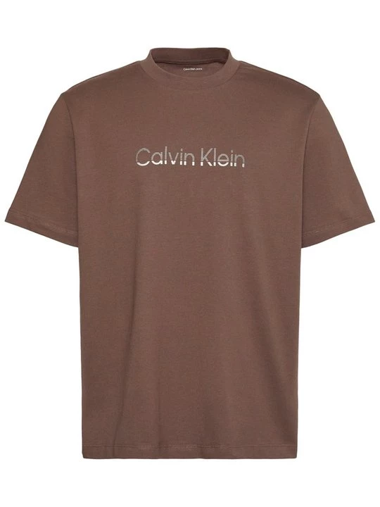 Foto van product T-shirt print Calvin Klein bruin