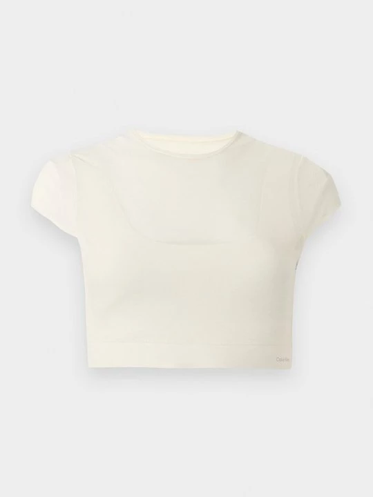 Foto van product T-shirt print Calvin Klein crème