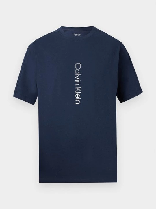 Foto van product T-shirt print Calvin Klein donkerblauw