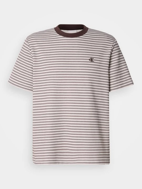 Foto van product T-shirt print Calvin Klein donkerbruin