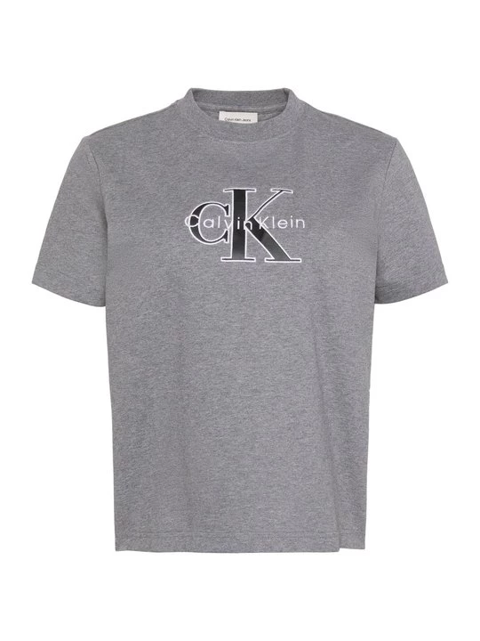 Foto van product T-shirt print Calvin Klein grijs