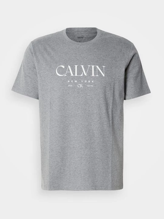 Foto van product T-shirt print Calvin Klein grijs
