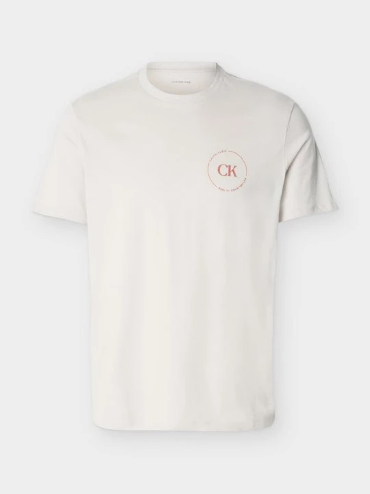 Foto van product T-shirt print Calvin Klein Jeans beżowy