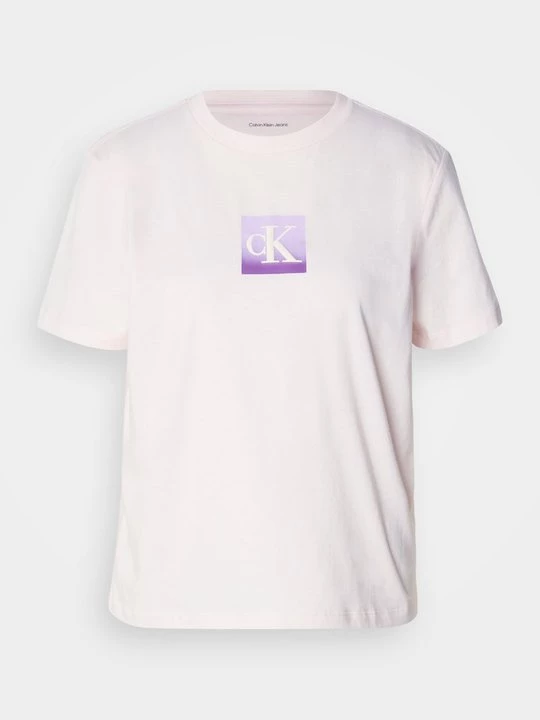 Foto van product T-shirt print Calvin Klein Jeans beżowy