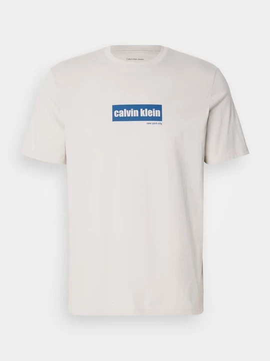 Foto van product T-shirt print Calvin Klein Jeans beżowy