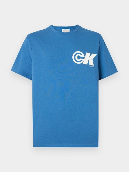 Foto van product T-shirt print Calvin Klein Jeans blauw