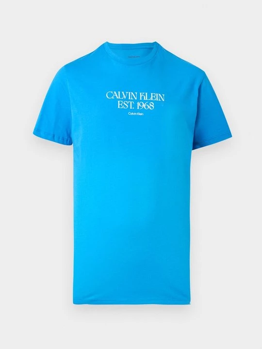Foto van product T-shirt print Calvin Klein Jeans blauw