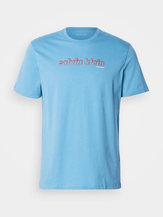 Foto van product T-shirt print Calvin Klein Jeans blauw