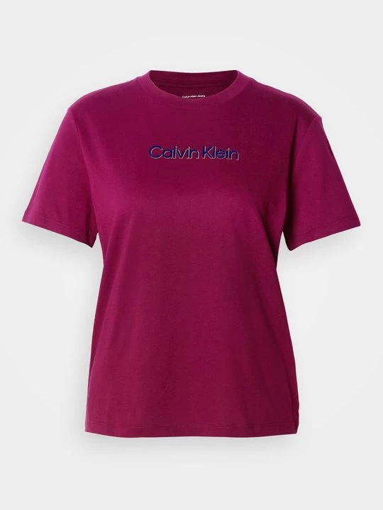 Foto van product T-shirt print Calvin Klein Jeans bordeauxrood