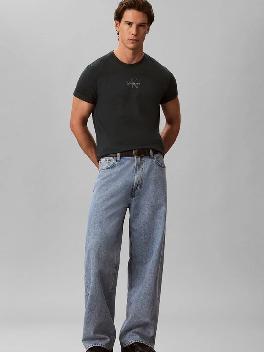 Foto van product T-shirt print Calvin Klein Jeans donkerblauw
