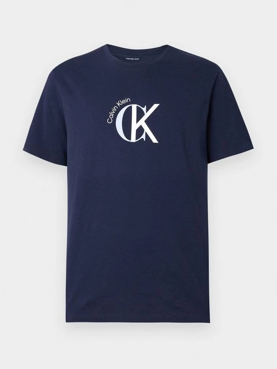 Foto van product T-shirt print Calvin Klein Jeans donkerblauw