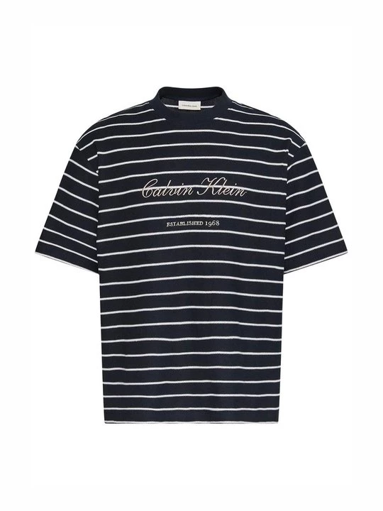 Foto van product T-shirt print Calvin Klein Jeans donkerblauw