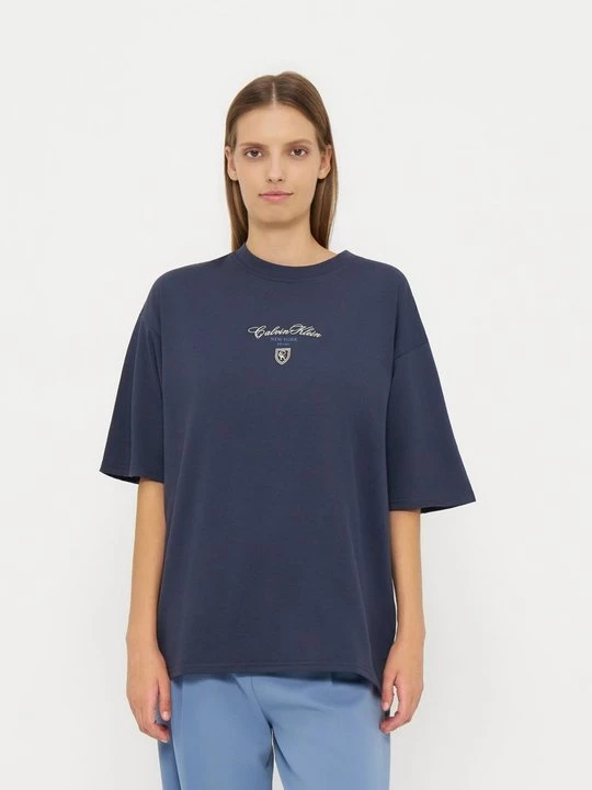 Foto van product T-shirt print Calvin Klein Jeans donkerblauw