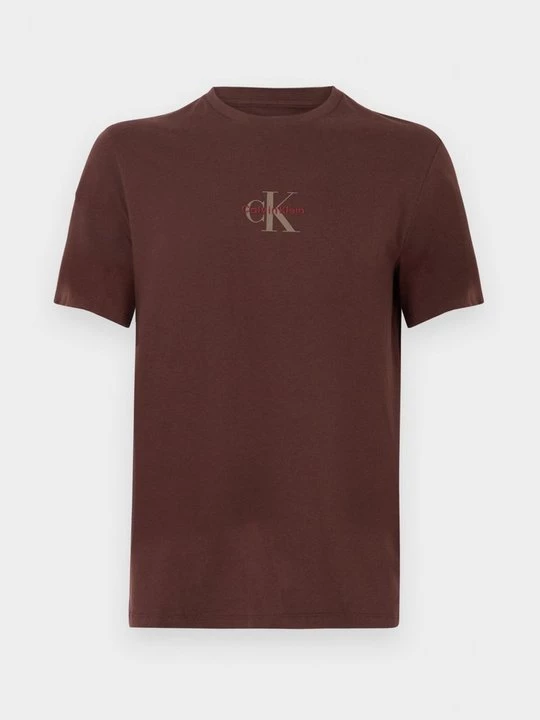 Foto van product T-shirt print Calvin Klein Jeans donkerbruin