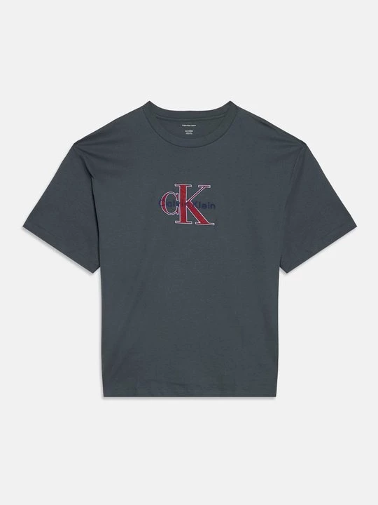 Foto van product T-shirt print Calvin Klein Jeans donkergrijs