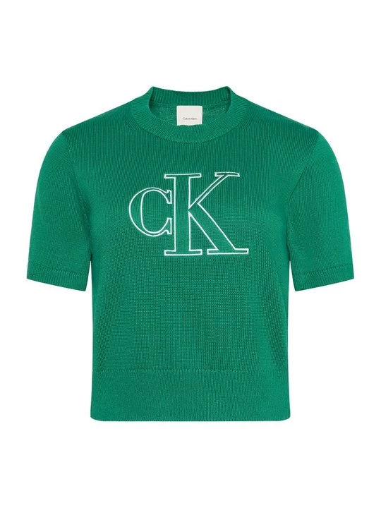 Foto van product T-shirt print Calvin Klein Jeans donkergroen