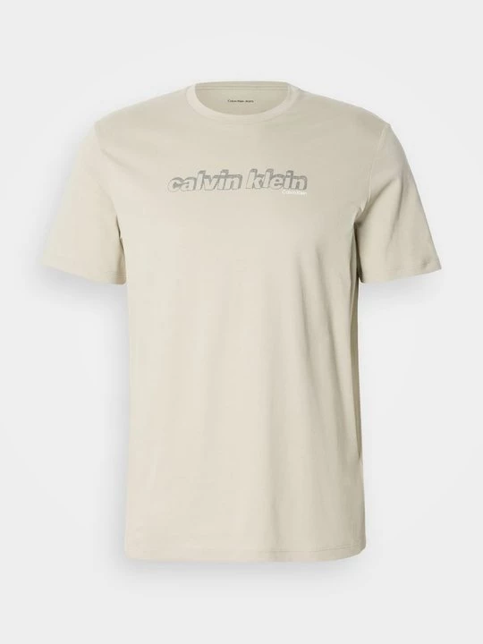 Foto van product T-shirt print Calvin Klein Jeans grijs