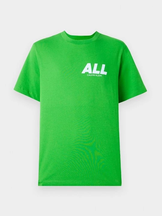 Foto van product T-shirt print Calvin Klein Jeans groen