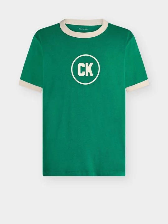 Foto van product T-shirt print Calvin Klein Jeans groen