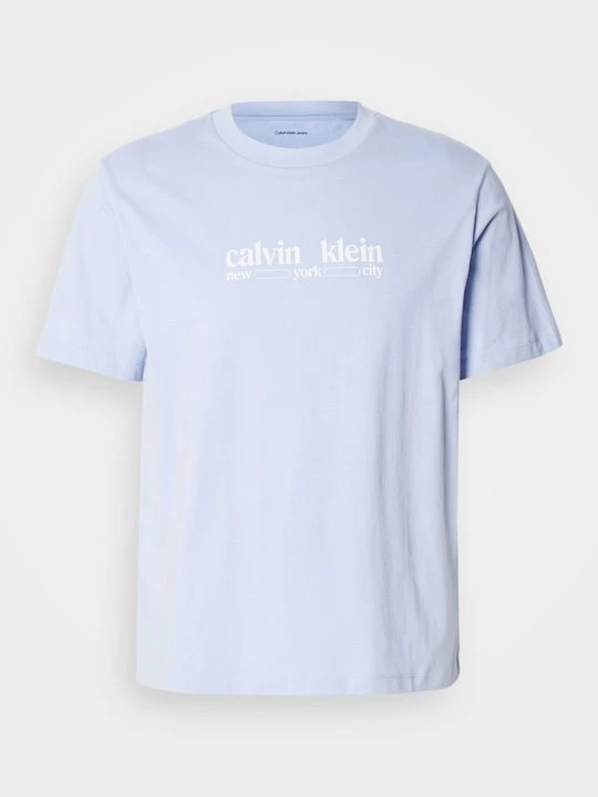 Foto van product T-shirt print Calvin Klein Jeans lichtblauw
