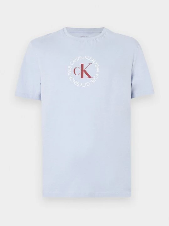 Foto van product T-shirt print Calvin Klein Jeans lichtblauw