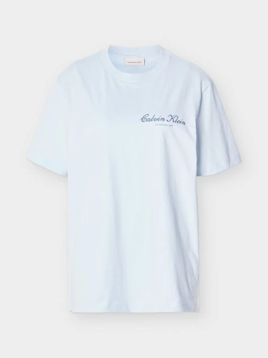 Foto van product T-shirt print Calvin Klein Jeans lichtblauw