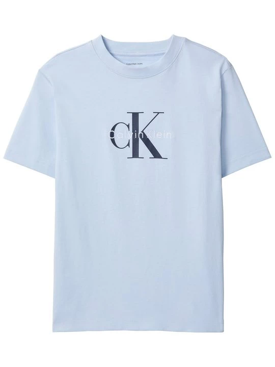 Foto van product T-shirt print Calvin Klein Jeans lichtblauw