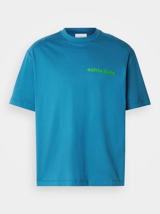 Foto van product T-shirt print Calvin Klein Jeans lichtblauw