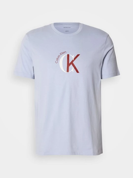 Foto van product T-shirt print Calvin Klein Jeans lichtblauw