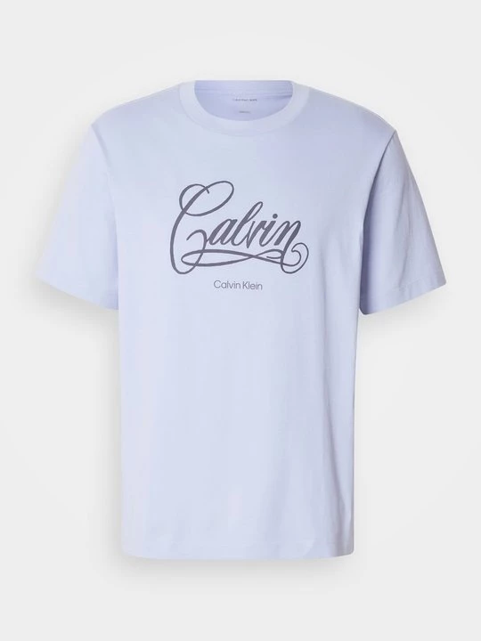 Foto van product T-shirt print Calvin Klein Jeans lichtblauw