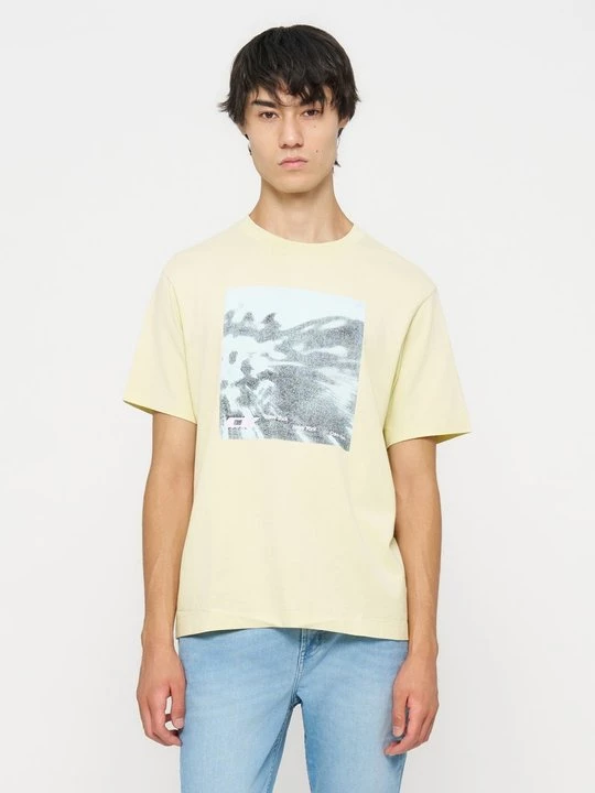 Foto van product T-shirt print Calvin Klein Jeans lichtgroen