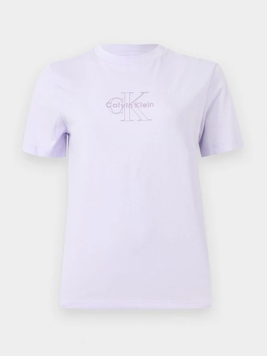 Foto van product T-shirt print Calvin Klein Jeans lila