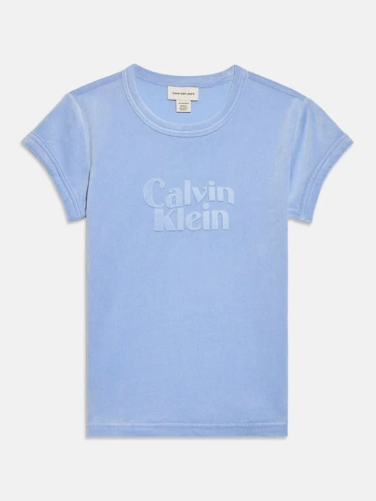Foto van product T-shirt print Calvin Klein Jeans lila